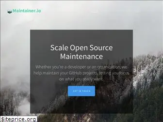 maintainer.io