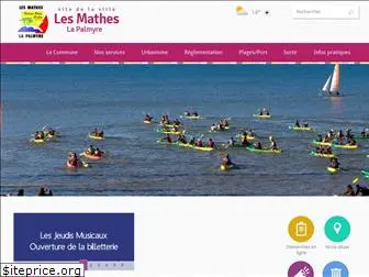 mairie-lesmatheslapalmyre.com