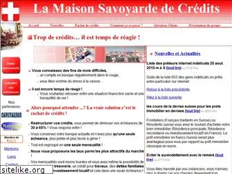 maison-savoyarde-credits.fr