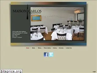 maisoncarlos.com