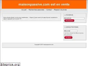 maisonpassive.com