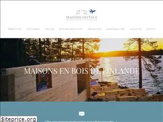 maisons-hietala.com