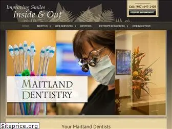 maitlanddentistry.com