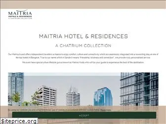 maitriahotels.com