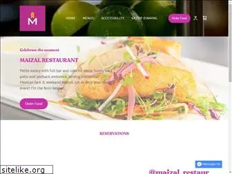 maizalrestaurant.com