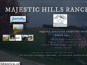 majestichillsranch.org