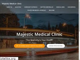 majesticmedicalclinic.com