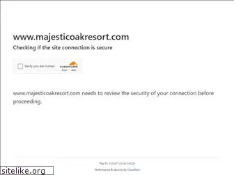 www.majesticoakresort.com