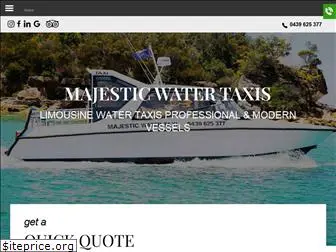 majesticwatertaxis.com.au