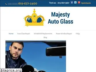 majestyautoglassrepair.com