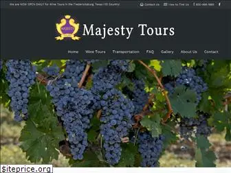 majestywinetours.com