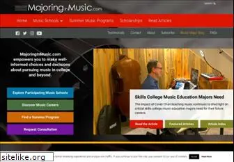 majoringinmusic.com