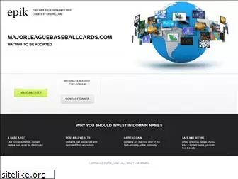 majorleaguebaseballcards.com