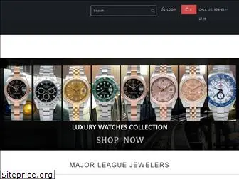 majorleaguejewelers.com