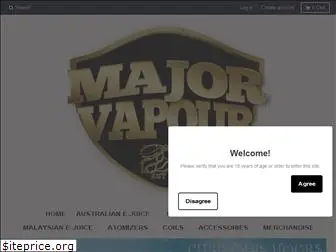 majorvapour.net