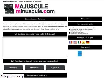 majuscule-minuscule.com