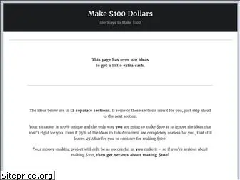 make-100-dollars.com