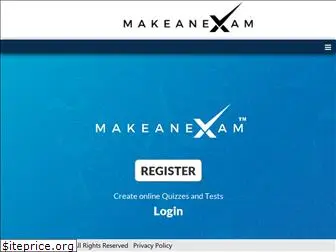 makeanexam.com