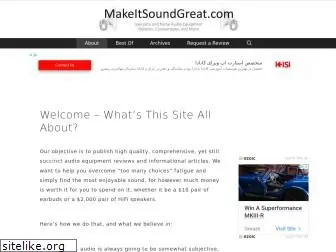 makeitsoundgreat.com