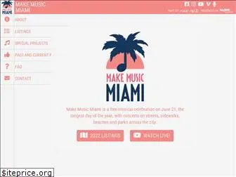 makemusicmiami.org