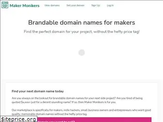makermonikers.com