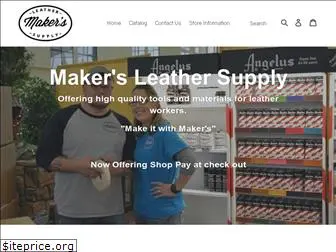 makersleathersupply.com