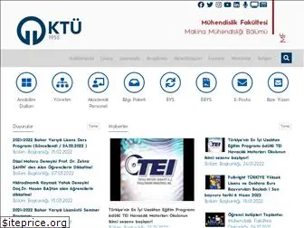 makina.ktu.edu.tr