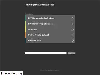 makingcreativematter.net