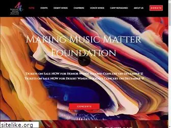 makingmusicmatterfoundation.org