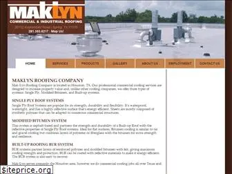 maklynroofing.com