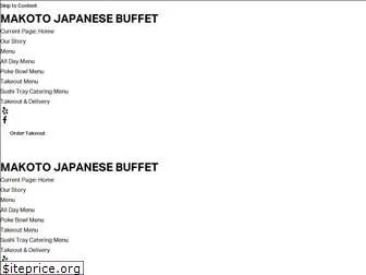 makotojapanesebuffet.com