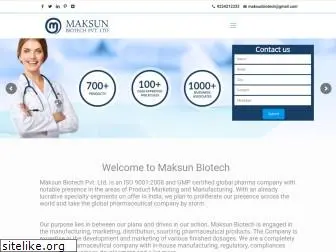 maksunbiotech.com