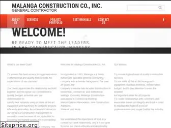 malangaconstruction.com