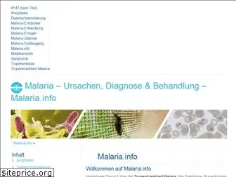 malaria.info