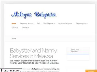 malaysiababysitter.com