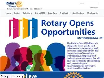 maldenrotary.org