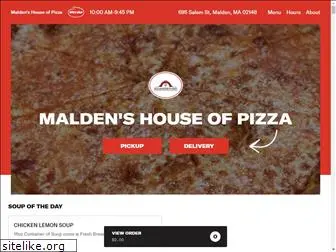 maldenshouseofpizza.com