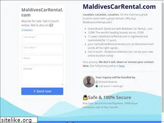 maldivescarrental.com