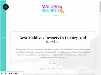 maldivesresorts.org