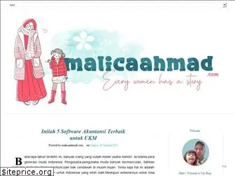 malicaahmad.com