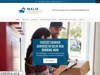 malikcourierservices.com