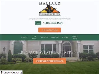 mallardroofing.com
