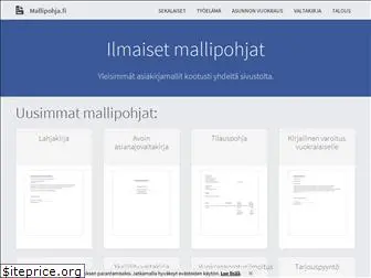 mallipohja.fi