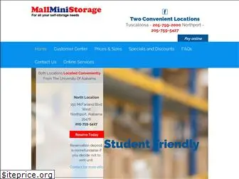 mallministorage.com