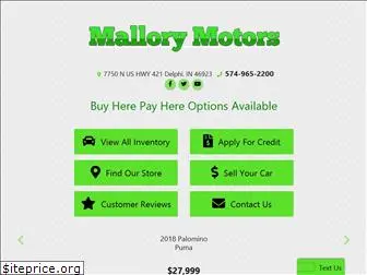 mallorymotorsinc.com