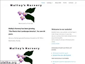 malloysnursery.com