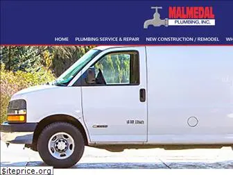 malmedalplumbing.com