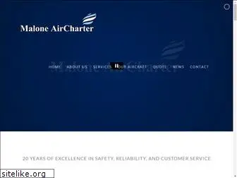 maloneaircharter.com