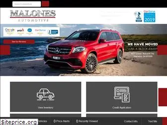 malonesauto.com