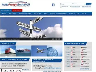 maltafreightexchange.com